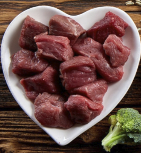 Meat in heart